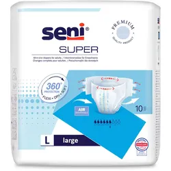 Seni Super Large 10er Pack Inkontinenzhosen 5 x 10 = 50 Stück