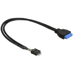 DeLOCK USB 3.0 19 pin - USB 2.0 8 pin 45cm