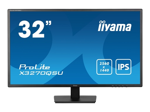 Iiyama ProLite X3270QSU-B1 - LED-Monitor - 81.3 cm (32") (X3270QSU-B1)