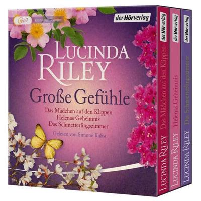 Große Gefühle: Das Mädchen auf den Klippen - Helenas Geheimnis - Das Schmetterlingszimmer - Lucinda Riley, Audio, 9783844547795