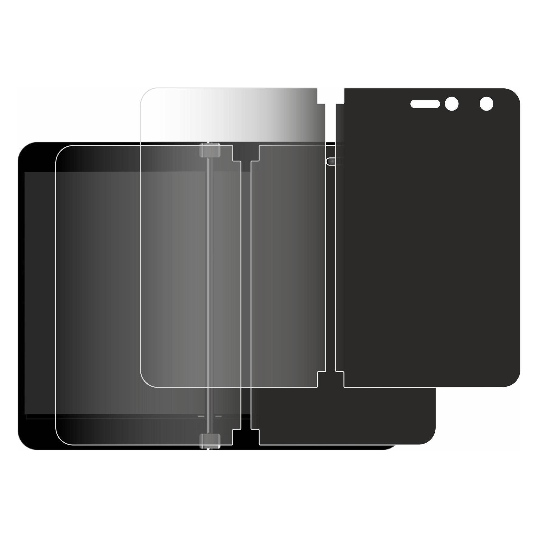 Brotect Sichtschutzfolie Anti-Spy Privacy Folie Blaulicht-Schutz (Microsoft Surface Duo) (4337623)