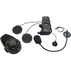 SENA SMH10 Motorrad‐Bluetooth‐Headset und Gegensprechanlage mit Universal‐Mikrofon, Doppelpack