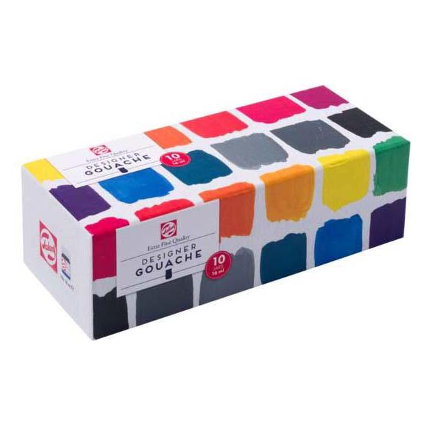 Talens Gouache Extra Fine Set, 10x16ml Flaschen (16 ml) (57456647)