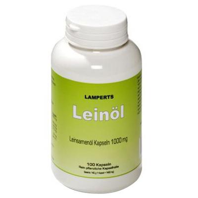 Leinöl 1000 mg Lamperts Kapseln 100 St