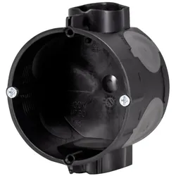 f-tronic 7320027 UP Gerätedose E1062KS, t=46mm, winddicht, inkl. Geräteschrauben  - 25 Stück