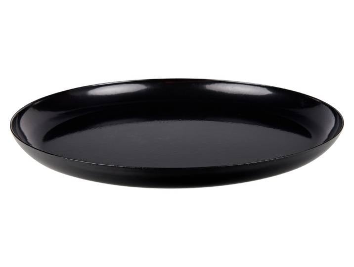 Kerzenteller schwarz