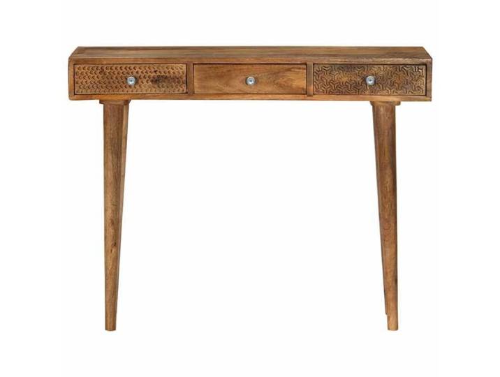 Réduction - Meuble console - Table d'appoint Design élégant - bois de manguier massif 102x30x79 cm @FR928323
