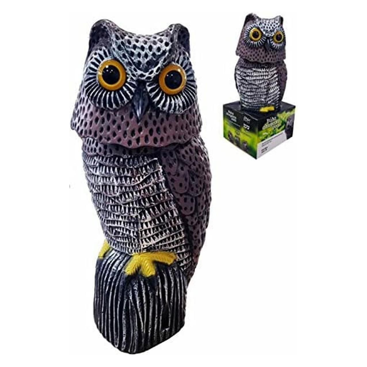 EDM Fliegenvertreiber 06075 Polypropylen Ø 19 x 40 cm Vögel Eule (45272665)