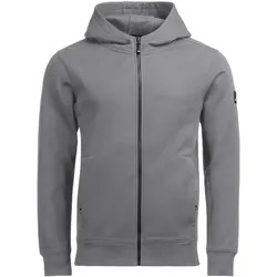 Kapuzen-Sweatjacke "QUENTIN" - XS - grau