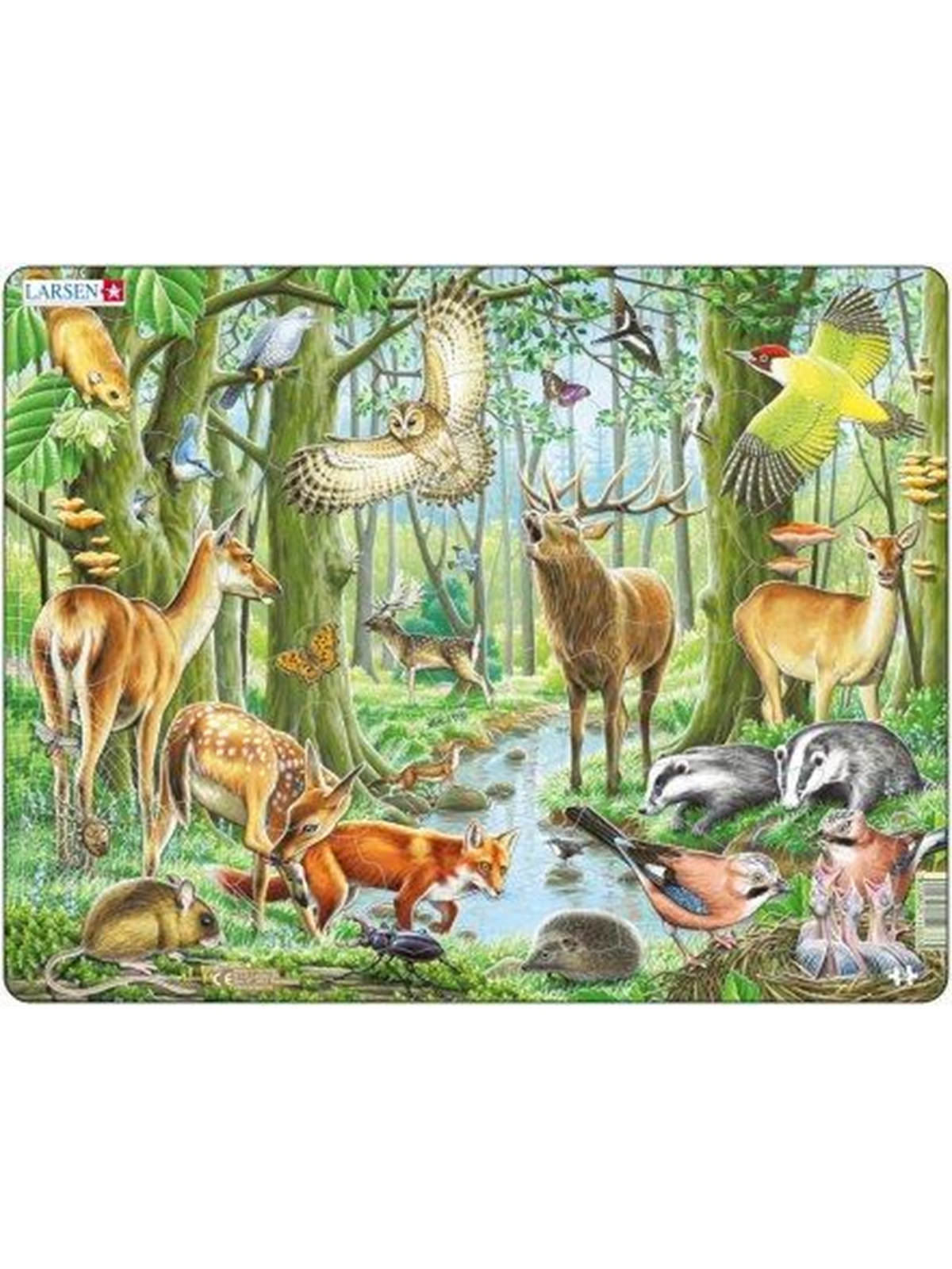 Larsen Puzzles European Forest