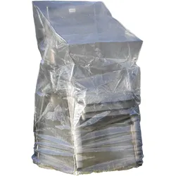 Schutzhülle für Stapelsessel Transparent