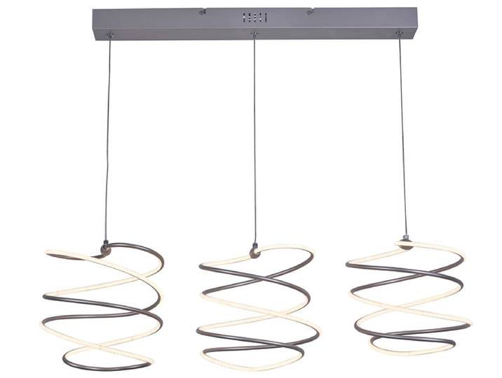 Hängelampe MALAGA LED 80x120cm 40W beige