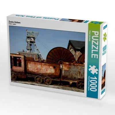 CALVENDO Puzzle Zeche Zollern 1000 Teile Puzzle quer | 1000 Teile Lege-Größe 64 × 48 cm Foto-Puzzle für glückliche Stunden