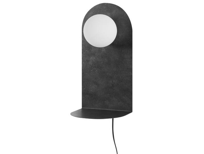 WANDLAMPE Grau/Weiß Mapi
