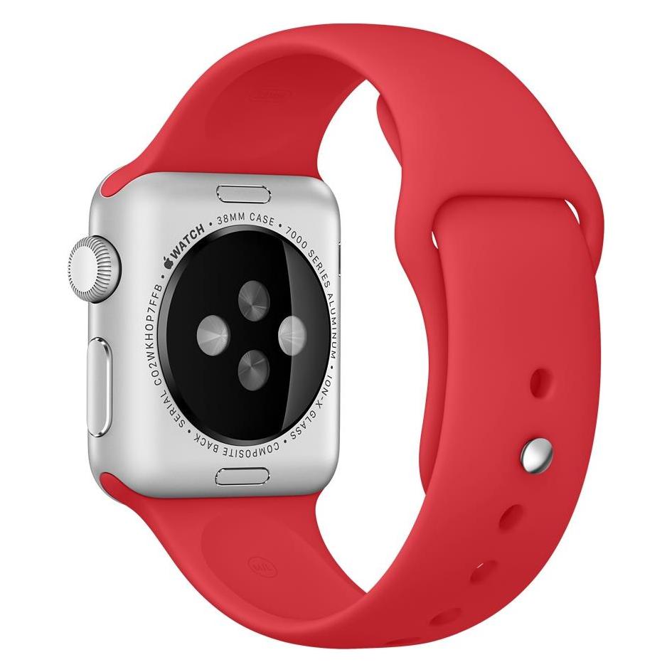 Apple Sportarmband (PRODUCT)RED (38 mm, Fluorelastomer) (MLD82ZM/A)