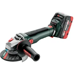 Metabo Akku-Winkelschleifer WB 18 LT BL 11-125 Quick mit Bremse, Schnellspannmutter - metaBOX 165 L - 613054810