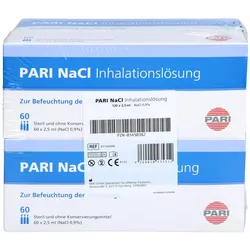 PARI, Inhalator, NaCl Inhalationslösung