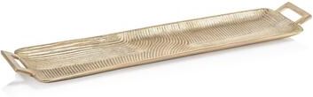 Zodax Donte Textured Aluminum Tray