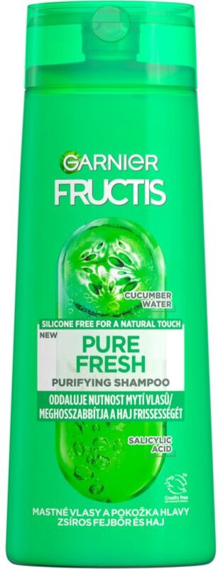 Garnier Fructis Pure Fresh stärkendes Shampoo 250 ml