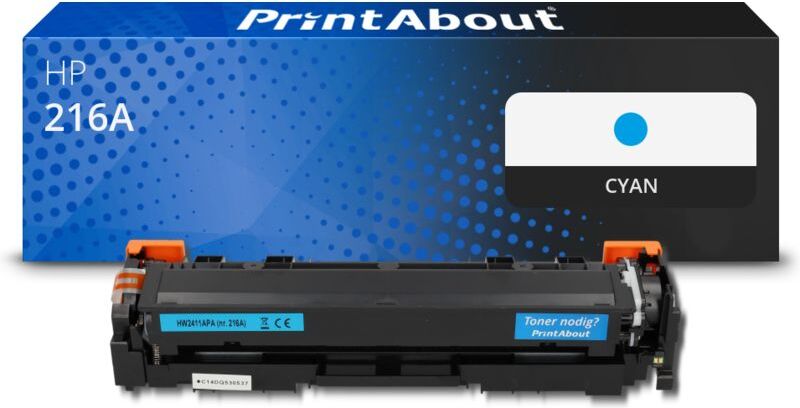 PrintAbout Toner compatible HP 216A (W2411A) - Cyan Cyan