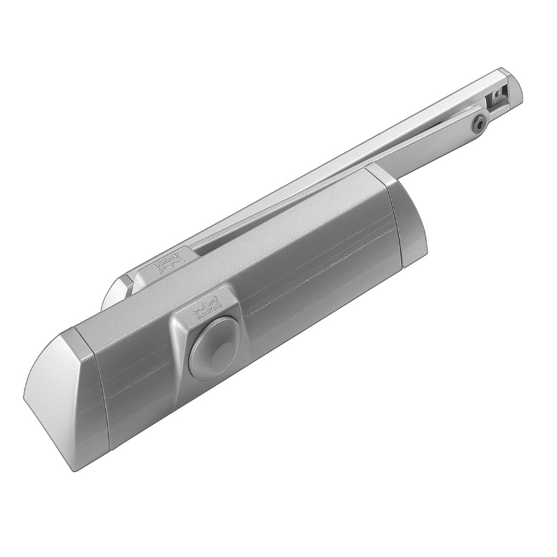 DORMAKABA Oben-Türschließer DORMA TS 90 Impulse, mit Gleitschiene, Aluminium 1200401