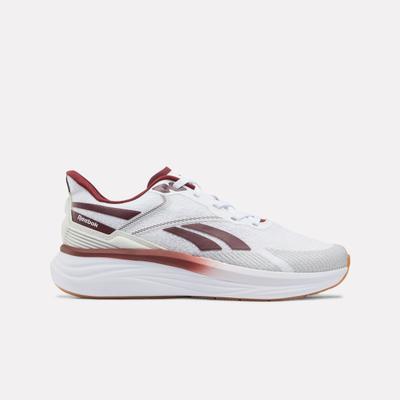 Laufschuh REEBOK "REEBOK VIVA SPEED", Herren, Gr. 42,5, rot (weiß, weiß, classic burgundy), Synthetik, Textil, Schuhe Laufschuh