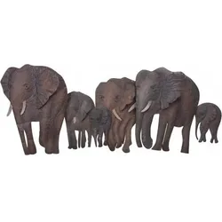Möbel Direkt Online, Wanddeko, Elefantenherde