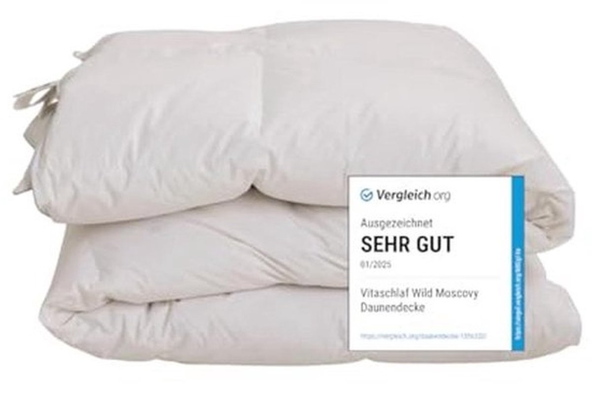 Extra Warm Premium Donzen Dekbed voor volwassenen B/D: 155 x 200 cm