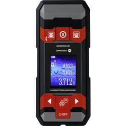TOOLCRAFT Ortungsgerät inkl. Laser-Entfernungsmesser LDM D30 TO-6994572 Geeignet für nicht eisenhaltiges Metall, spannungsführende Leitungen, Holz,