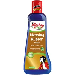 Poliboy Messing Kupfer Pflege - Reinigung und Pflege, mit Anlaufschutz, 200ml - Made in Germany