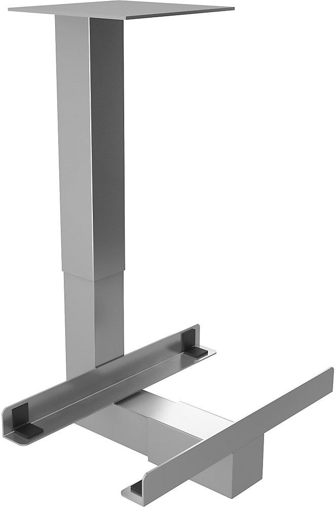 kaiserkraft PC-Halter, zur Unterbaumontage, Innenmontage