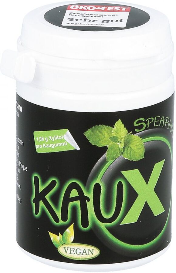 Kaux Zahnpflegekaugummi Spearmint mit Xylitol 40stk