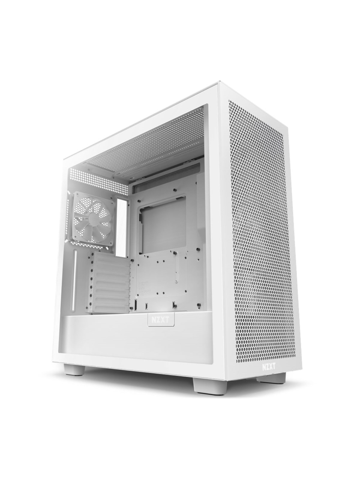 NZXT H7 Flow Matte White - Gehäuse - Miditower - Weiß