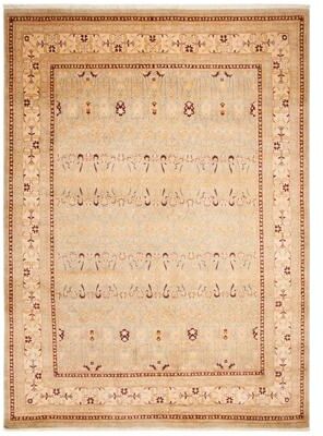 SAFAVIEH Couture Hand-knotted Heirloom Aliyah Traditional Oriental Wool Rug with Fringe