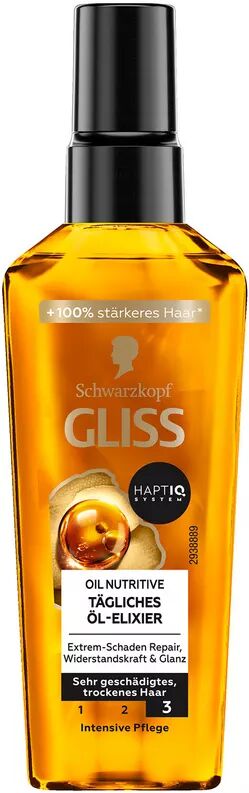 Gliss Kur - Tägliches Öl-Elixier, Elixir, 75 ml