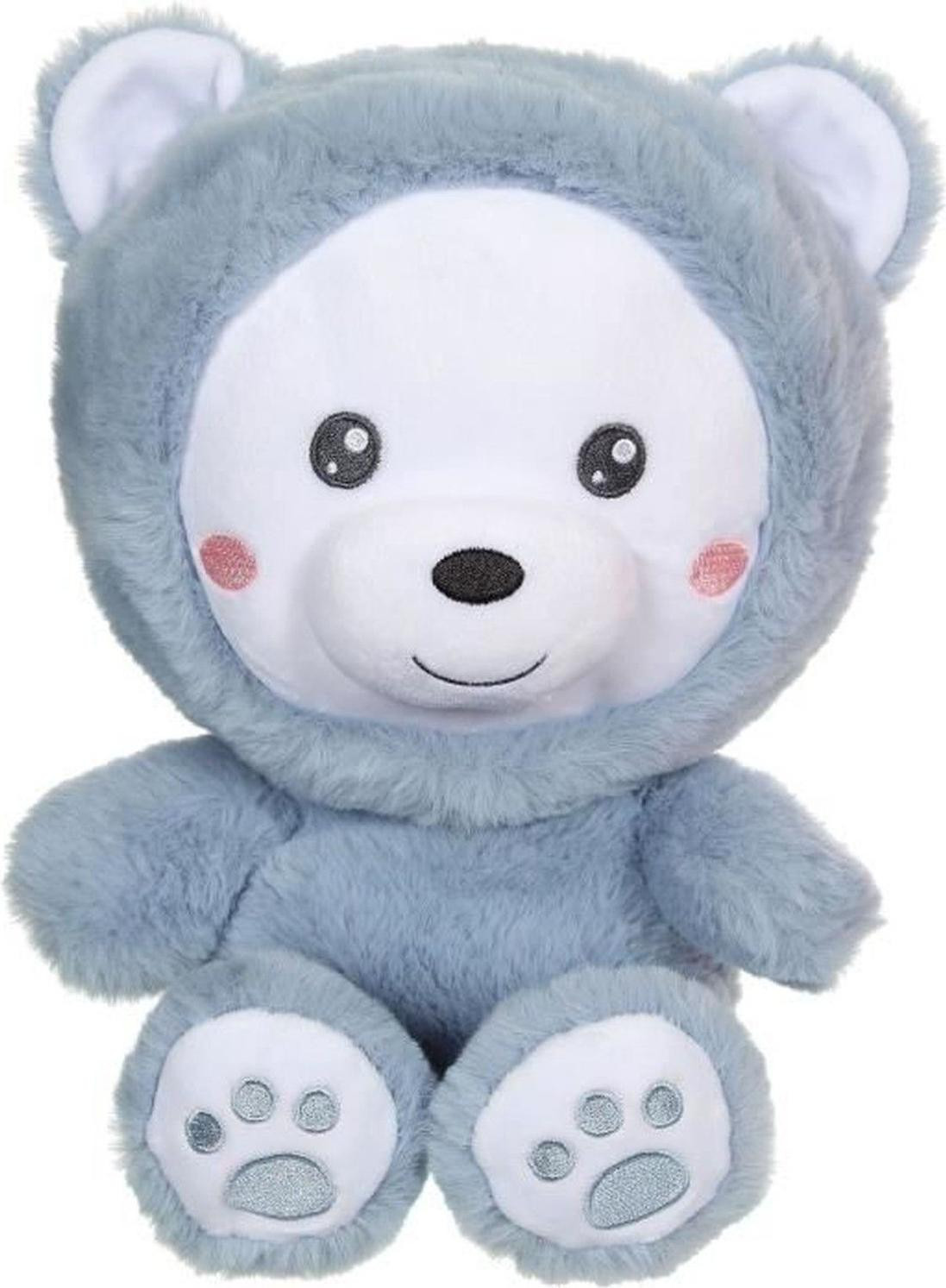 Gipsy Toys Hoody Pets Bear Plush Toy - Blauw - 24 cm