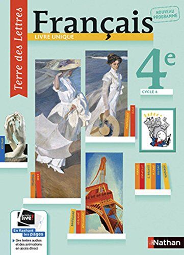 Français 4e, cycle 4 : livre unique : nouveau programme - Preis vom 09.10.2026 07:28:09 h