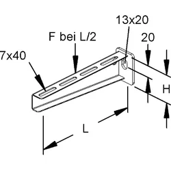 Rico Ausleger 16B2-500-V