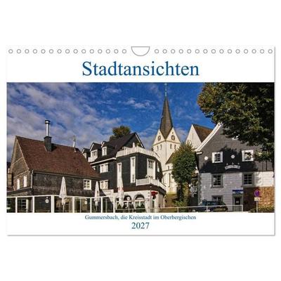 Stadtansichten, Gummersbach (Wandkalender 2027 DIN A4 quer), CALVENDO Monatskalender