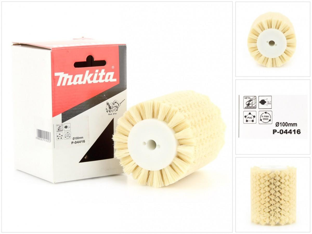 Makita P-04416 vezelborstel 100 mm compatibel met Makita 9741