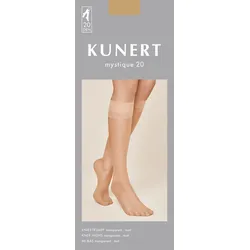 Kunert Mystique 20 Kniestrumpf 3er Pack | 35-38 (I) | Tan (KU-1003)