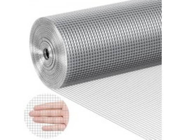 VEVOR Drahtgeflecht, 6,35 mm, 1220 mm x 30,48 m, 23 Gauge, feuerverzinkte Drahtgeflechtrolle, Maschendrahtzaun, Drahtgeflecht für Kaninchenkäfige, Garten, kleine Nagetiere