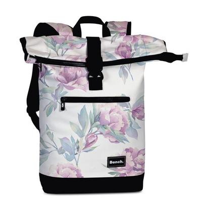 BENCH Rucksack hydro Rolltop, weiß/rosa, 20 Liter