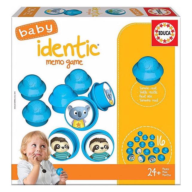 Educa Baby Identic Memo Game (Dänisch, Deutsch, Englisch, Finnisch, Französisch, Griechisch, Italienisch, Niederländisch, Norwegisch, Polnisch, Portugiesisch, Russisch, Schwedisch, Slowenisch, Spanisch, Tschechisch, Türkisch, Ungarisch) (18124)