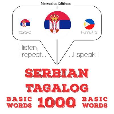 1000 essential words in Tagalog - JM Gardner, Audio, 9782821139800