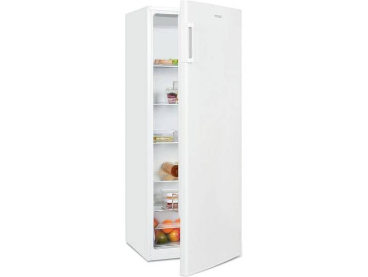 exquisit Kühlschrank KS320-V-H-040E weiss, 142,6 cm hoch, 54,4 cm breit, Großzügiger Kühlraum für mehr Frische und beste Übersicht