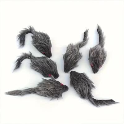 Uplift Picks Interactive Plush Mouse Cat Toys For Indoor Play 10 Pcs