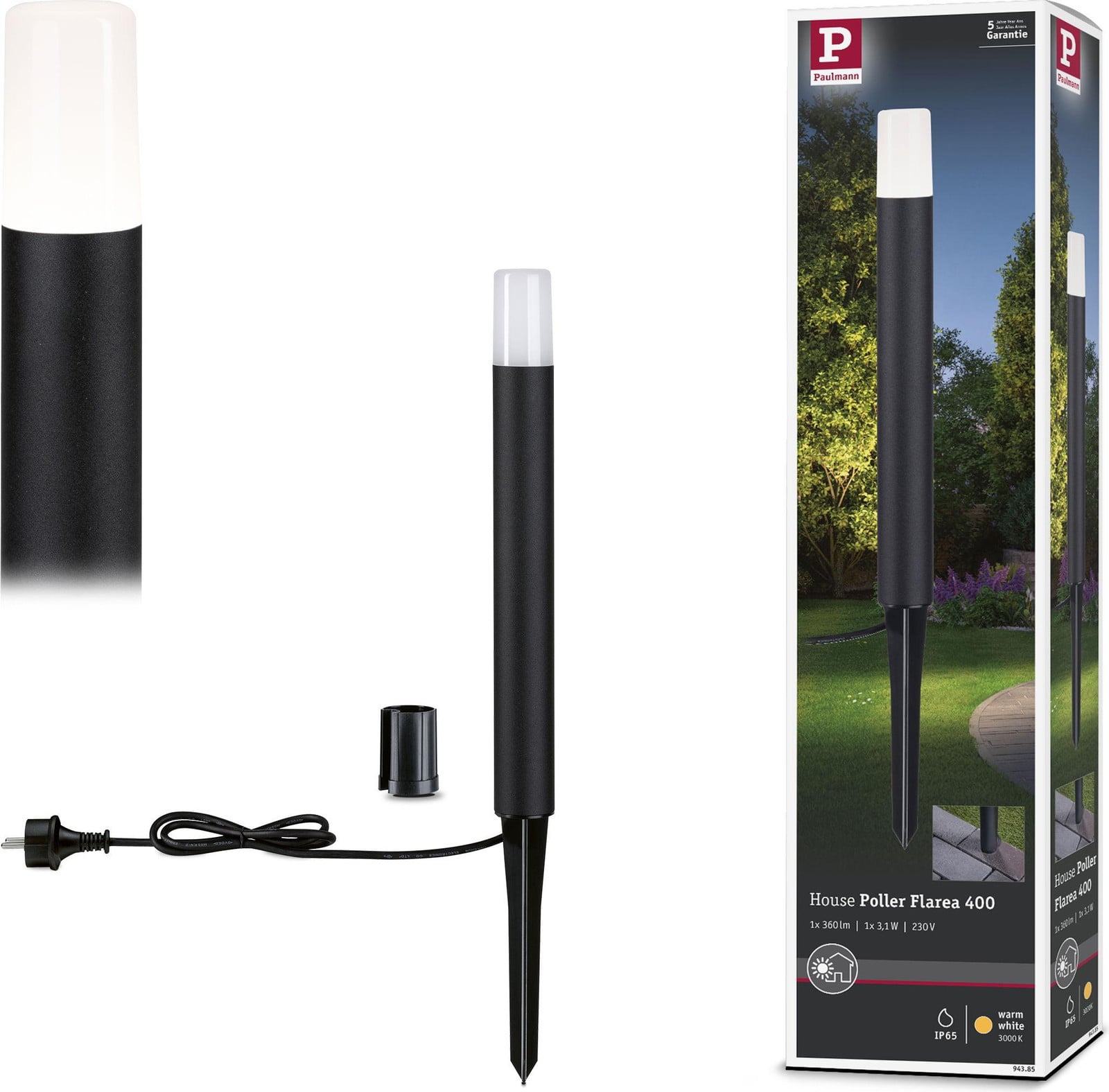 Paulmann House Flarea LED Vloerlamp met accentverlichting