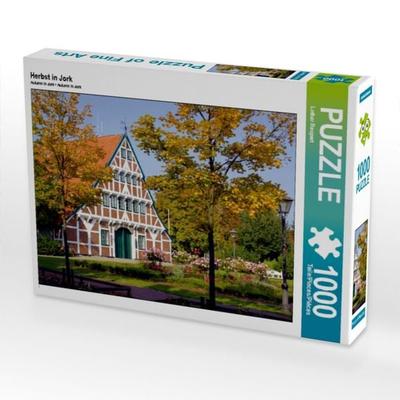 CALVENDO Puzzle Herbst in Jork | 1000 Teile Lege-Größe 64x48cm Foto-Puzzle für glückliche Stunden