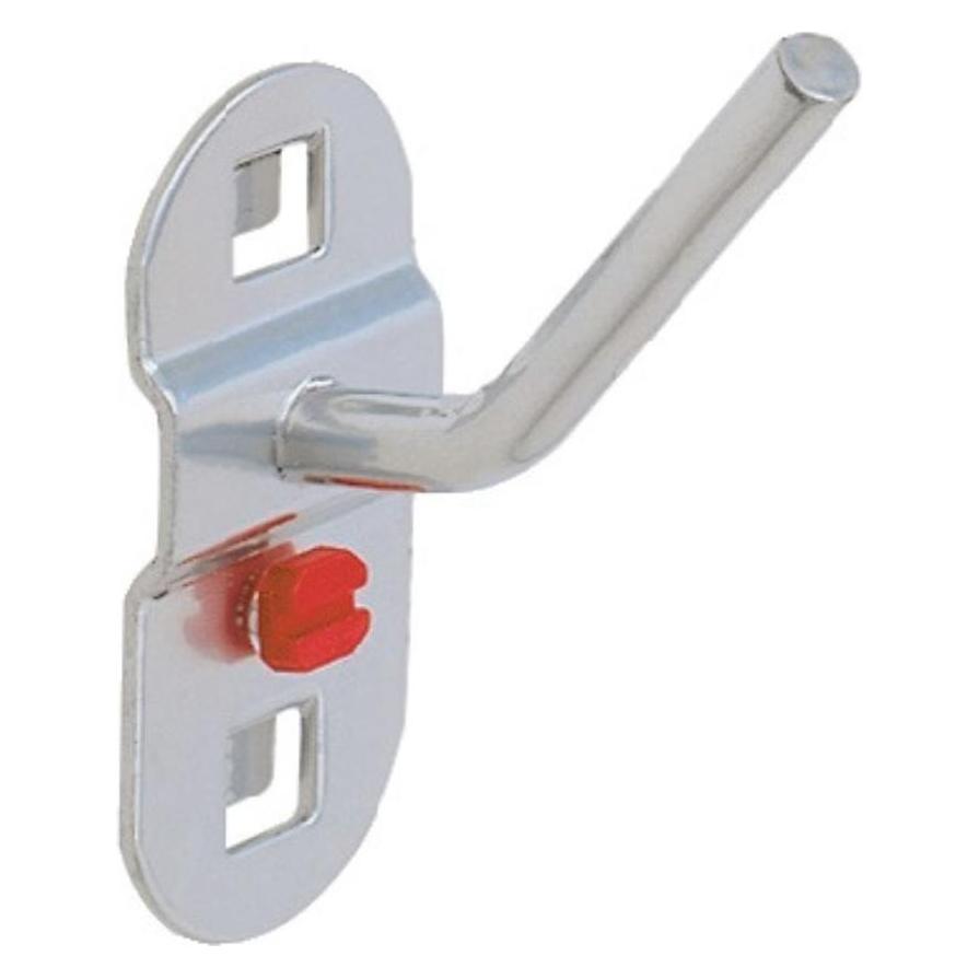Rasterplan Schräghaken T14/40xØ6mm verzinkt passend für Lochplatten (4040.01.2101)